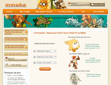 Tablet Screenshot of mmoka.com